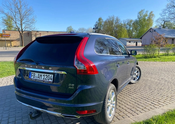 Volvo XC 60 cena 75900 przebieg: 194200, rok produkcji 2014 z Świeradów-Zdrój małe 379